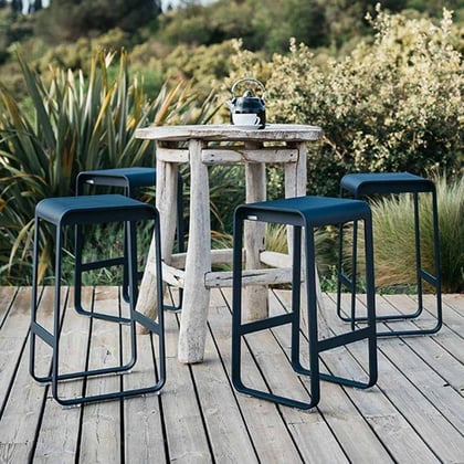 Bellevie High stool by Fermob