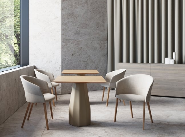 Burin Table by Viccarbe