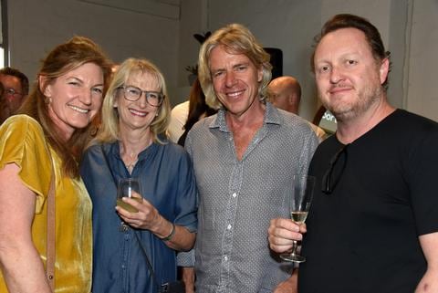 Mark Tuckey and guests